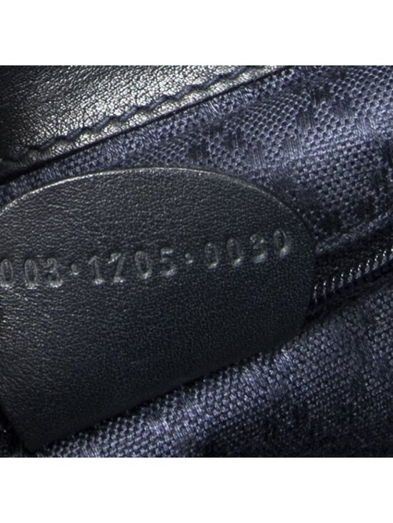 Gucci Mini Bamboo Backpack Navy Calfskin Leather main image 4